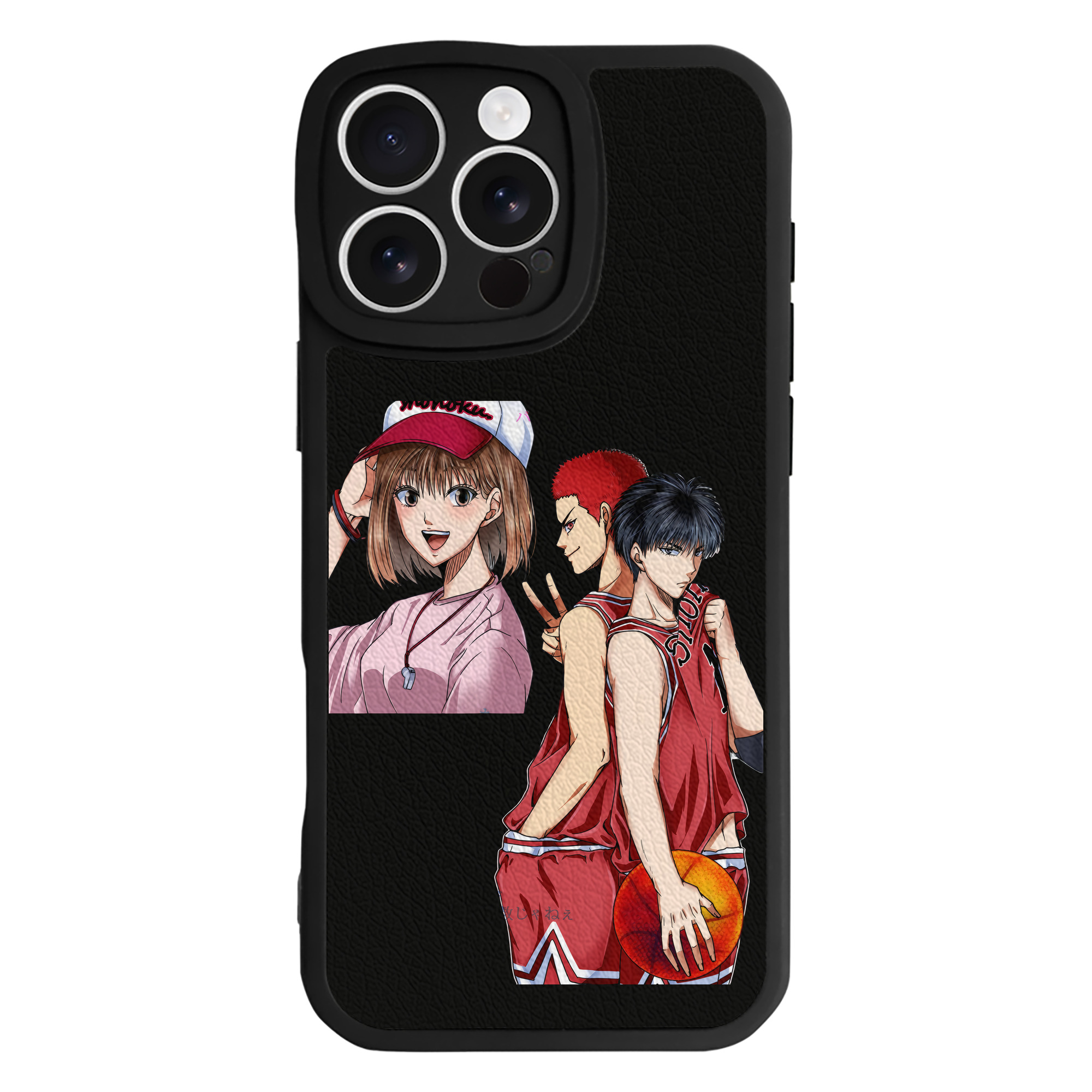 （画像用） SLAM DUNK／スラムダンク 【iPhone 16シリーズ対応】シリコンスマホケース（レザー調） 材質：シリコン
